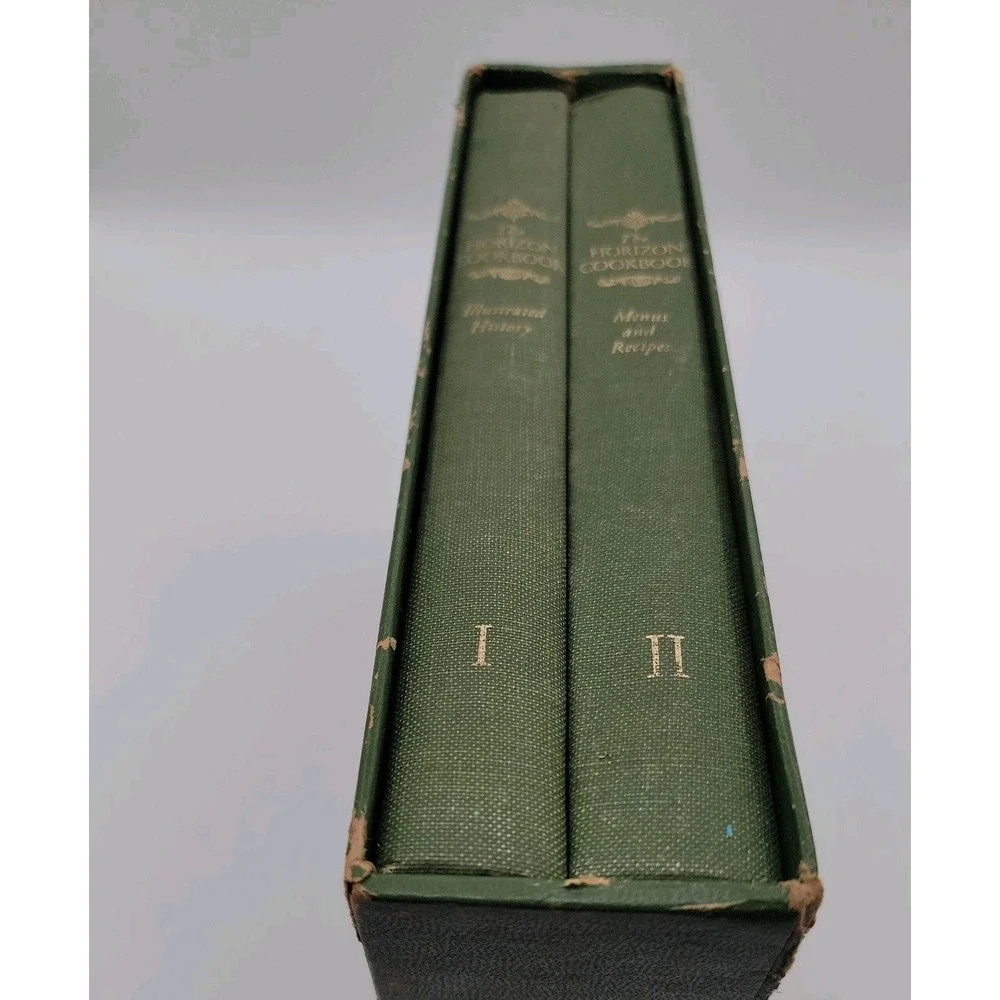 William Harlan Hale The Horizon Cookbook 2-Volume Hardcover 1968 Slipcase Good
